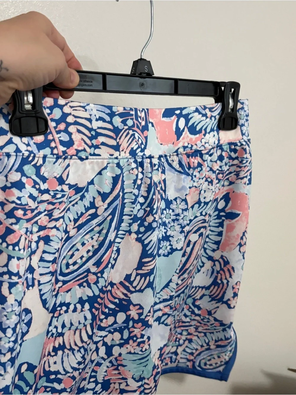 NWT Women's Crown & Ivy Athletic Activewear Workout Skort Skirt Paisley Golf Sm
